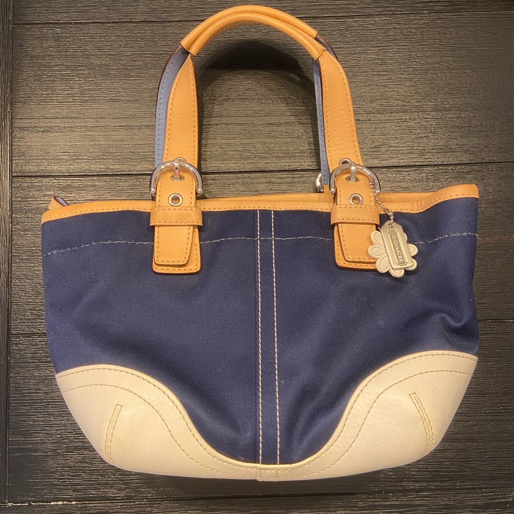 Coach mini tote